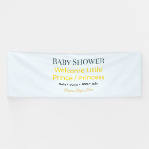 Baby Shower Banner   Träume beginnen hier