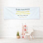 Baby Shower Banner | Träume beginnen hier (Insitu)