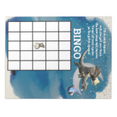 Baby Shower Bingo Dragon Knight Notizblock (Vorderseite)