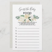 Baby Shower Blume Game - Raten Sie mal das Baby Fo (Vorne/Hinten)