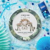 Baby Shower Boho Safari Pappteller (Party)