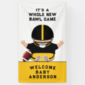 Baby Shower Boy Banner (Vertikal)