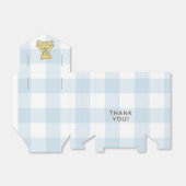 Baby Shower Boy Bear Vielen Dank Geschenkschachtel (Ungefaltet)