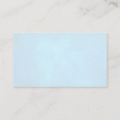 Baby Shower Boy with Cute Flying Teddy Bear Begleitkarte (Rückseite)