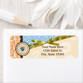 Baby Shower Boys Blue Safari Thema Einladung (Insitu)