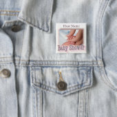 Baby Shower Button Button (Hostname), (Beispiel)