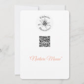 Baby Shower Card Feiertagskarte (Rückseite)