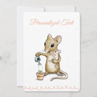 Baby Shower Card Feiertagskarte