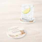 Baby Shower Coasters | Teddy Bear | Little Miracle Getränkeuntersetzer (Seite)