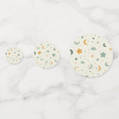Baby Shower Confetti - Celestial Table Scatter Konfetti (Vorderseiten)