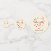 Baby Shower Confetti Moon Stars Theme Konfetti (Vorderseiten)