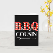 Baby Shower Cousin Bbq Party Cute Matching Family Karte (Gelbe Blume)