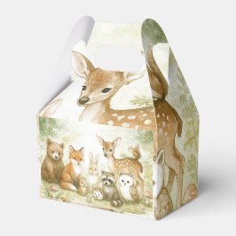 Baby Shower Cute Baby Animals Geschenkschachtel