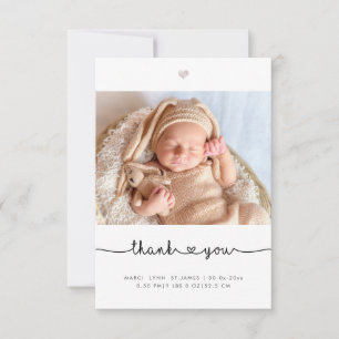 Baby Shower Danke Chic Liebe Script