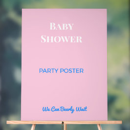 Baby Shower Decorations Party Signs | Elegant Acrylschild