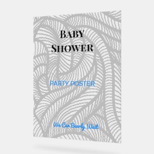 Baby Shower Dekorationen Party-Schilder Elegant