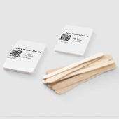 BABY SHOWER DETAILS QR SCAN CODE MINIMAL MODERN RU FÄCHER (Non-assembled)