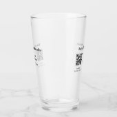 BABY SHOWER DETAILS QR SCAN CODE MINIMAL MODERN RU GLAS (Rechts)