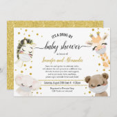 Baby Shower Einladung (Vorne/Hinten)