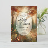 Baby Shower Einladung (Stehend Vorderseite)