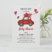 Baby Shower Einladung (Stehend Vorderseite)