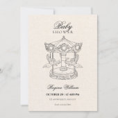 Baby Shower Einladung (Vorderseite)