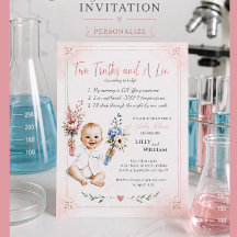Baby Shower Einladung, die die IVF-Reise hervorheb