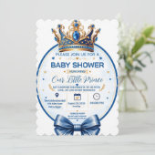 Baby Shower Einladung neu (Stehend Vorderseite)