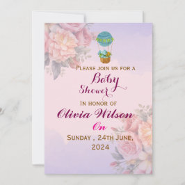 Baby Shower Einladungen
