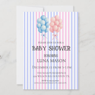 Baby-Shower-Einladungskarte Einladung