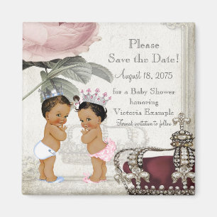 Baby-Shower-Einladungsmagnet zum Vormerken Magnet