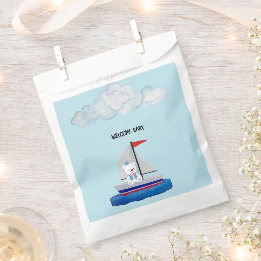 Baby Shower Favor Bags Geschenktütchen (Ausgeschnitten)