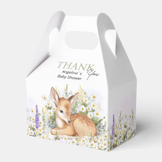 Baby Shower Favor Boxes. Geschenkschachtel (Vorderseite)