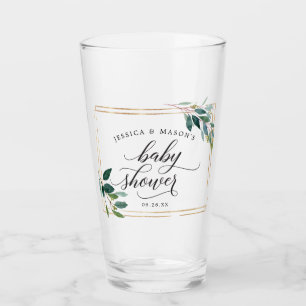 Baby Shower Favor Gift Glas