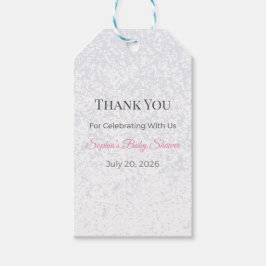 Baby Shower Favor Tag | Oh Baby Sophia Geschenkanhänger