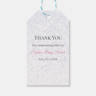 Baby Shower Favor Tag | Oh Baby Sophia Geschenkanhänger