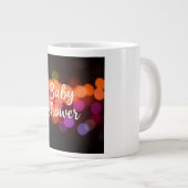 Baby Shower Feier Jumbo-Tasse (Vorderseite Rechts)