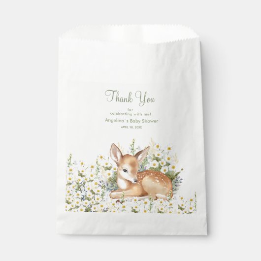 Baby Shower Fevor Bags Geschenktütchen (Vorderseite)