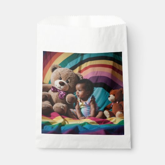 Baby Shower Fevor Bags Geschenktütchen (Vorderseite)