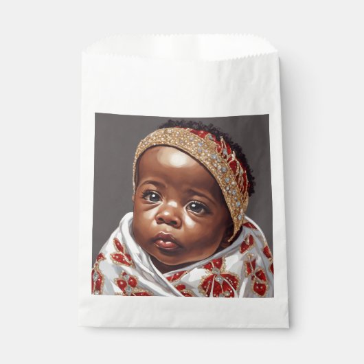 Baby Shower Fevor Bags Geschenktütchen (Vorderseite)