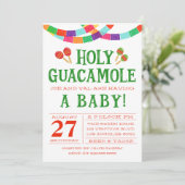 BABY SHOWER FIESTA INVITATION EINLADUNG (Stehend Vorderseite)