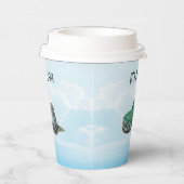 Baby shower for a boy, sedan pappbecher (Rechts)