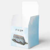 Baby shower for a boy, Van and sedan  Geschenkschachtel (Geöffnet)