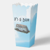 Baby shower for a boy, van and sedan geschenkschachtel (Vorderseite)