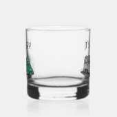 Baby shower for a boy, van and sedan whiskyglas (Rechts)