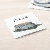 Baby shower for a boy, van untersetzer (angewinkelt)