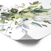 Baby Shower Forest Animals Poster (Ecke)