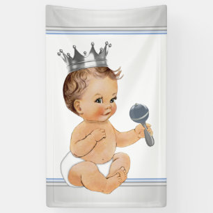 Baby Shower für den kleinen Prinzen Banner