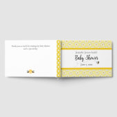Baby-Shower für die werdende Mutter Gästebuch (Voll)