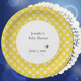 Baby-Shower für die werdende Mutter  Pappteller